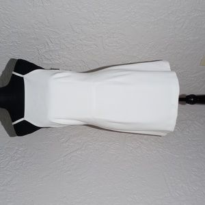 French Connection Whisper Square Neck Mini Dress